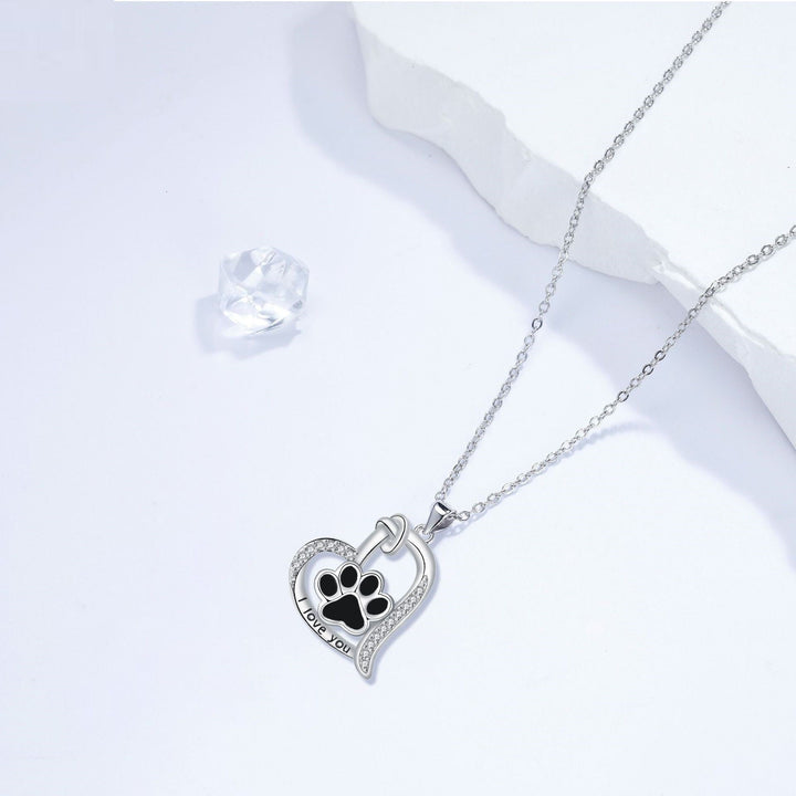 Collana Heart & Paw - Un Ricordo dei Fedeli Compagni