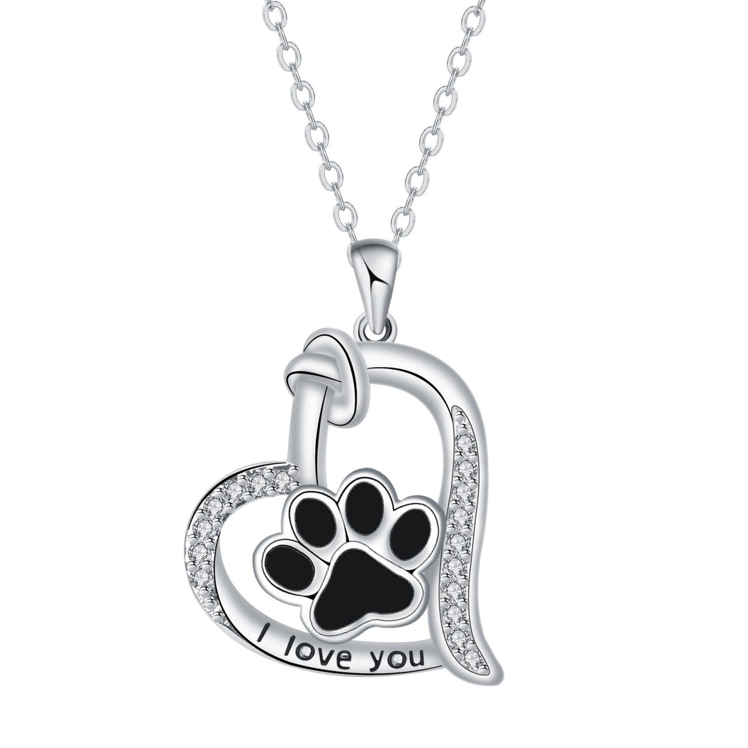 Collana Heart & Paw - Un Ricordo dei Fedeli Compagni
