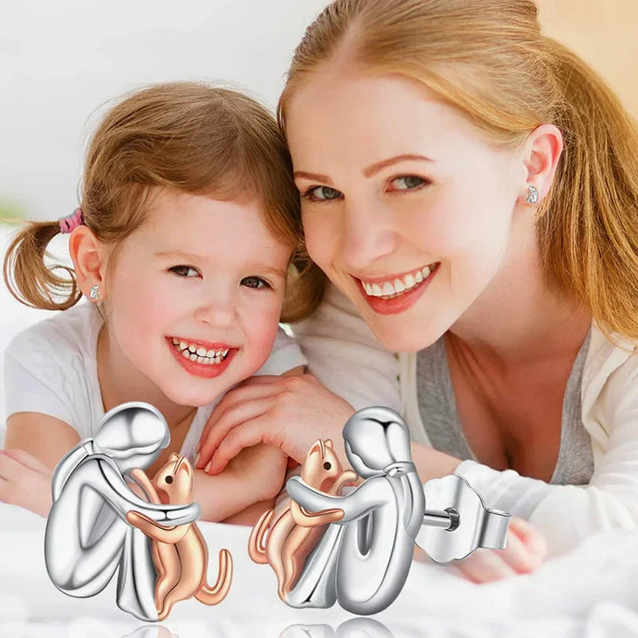 Orecchini a tema gatto – Monachelle e bohèmian