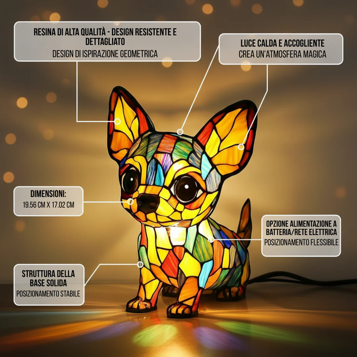 Pendente affascinante di Chihuahua