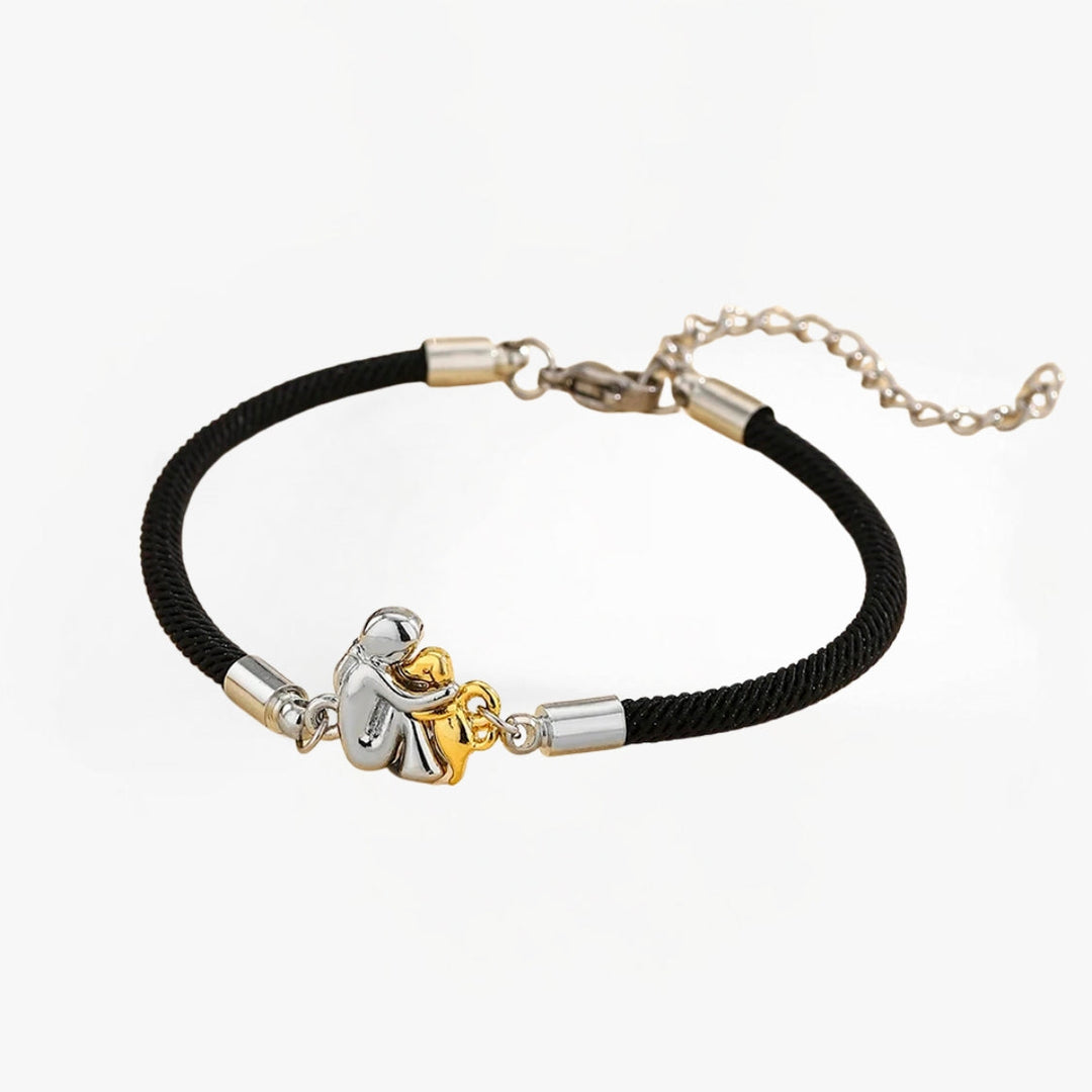 Katy™ - bracciale con cordino e icona di cane